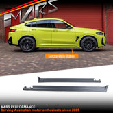 Lower Side Skirts Bodykit for BMW X3 G01 M Sport X3M F97 & X4 G02 X4M F98 2018 - 2024 - Mars Performance